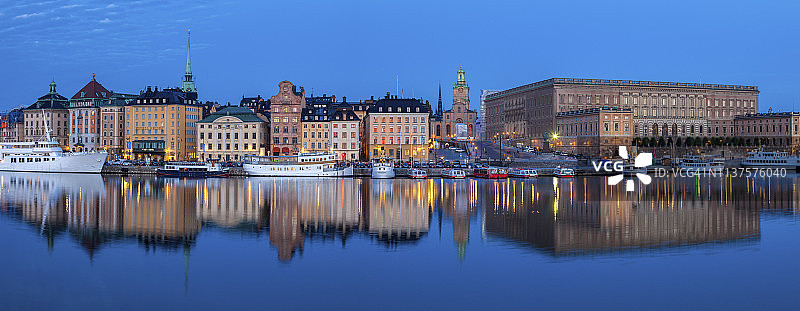 斯德哥尔摩老城图片素材