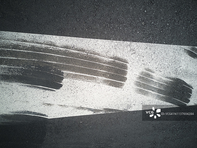 轮胎印迹图片素材