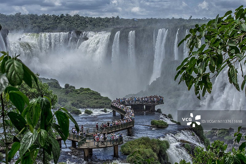 伊瓜苏瀑布图片素材