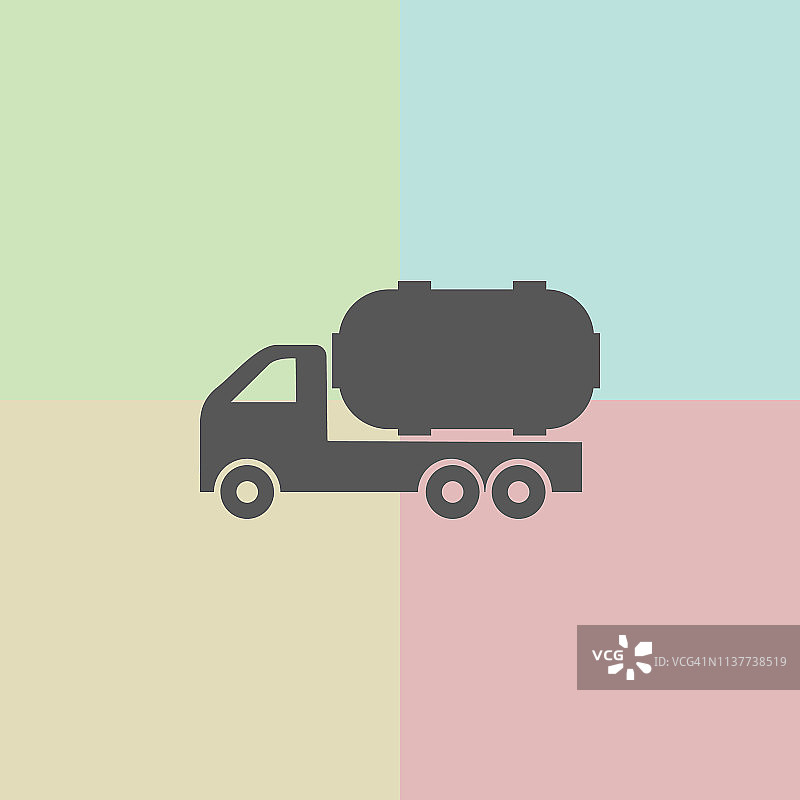 罐式卡车图片素材