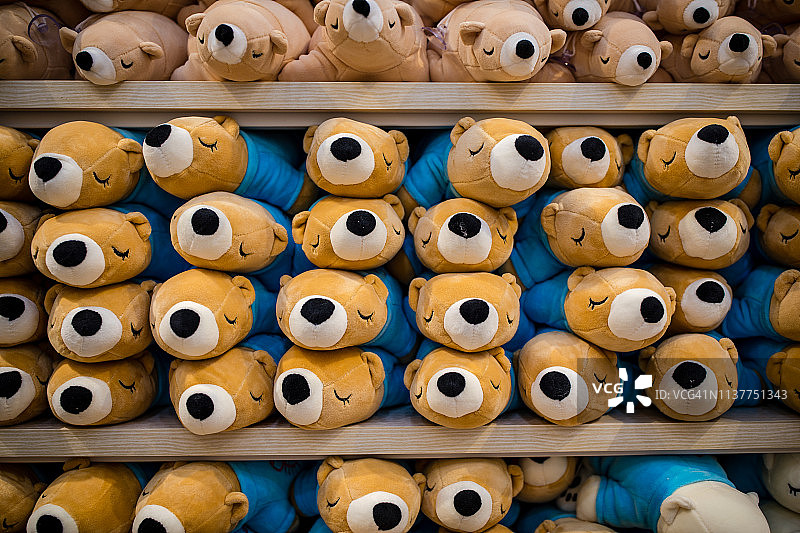 泰国清迈府的毛绒玩具图片素材