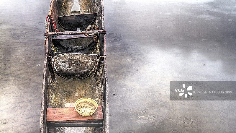 印度尼西亚哈马黑拉岛：独木舟图片素材