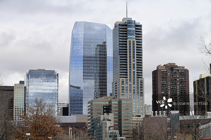 丹佛城市天际线图片素材