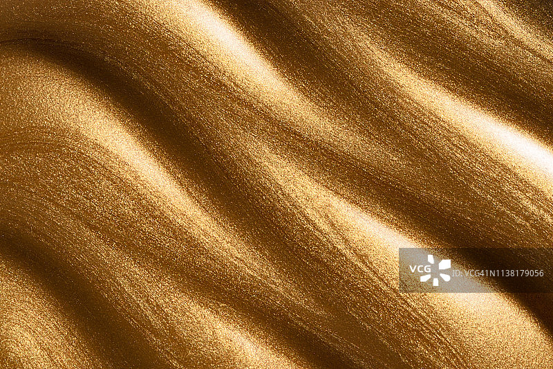 光滑的金色涂料图片素材