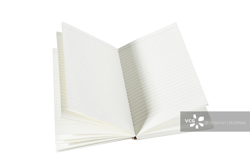 白色背景上的空白杂志图片素材