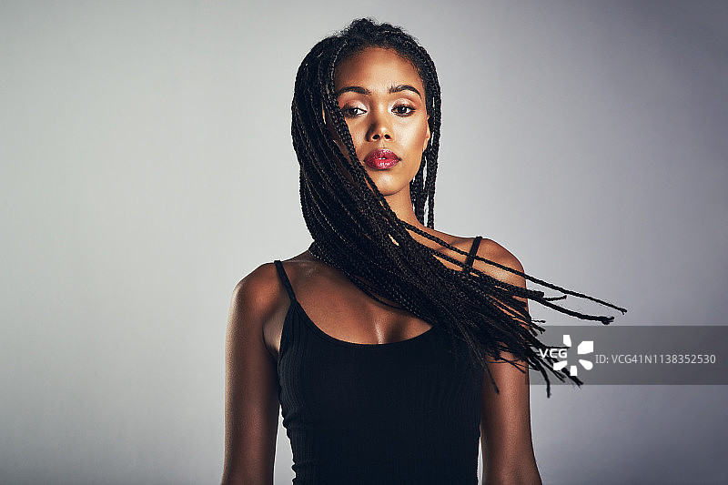 头发是终极配饰图片素材