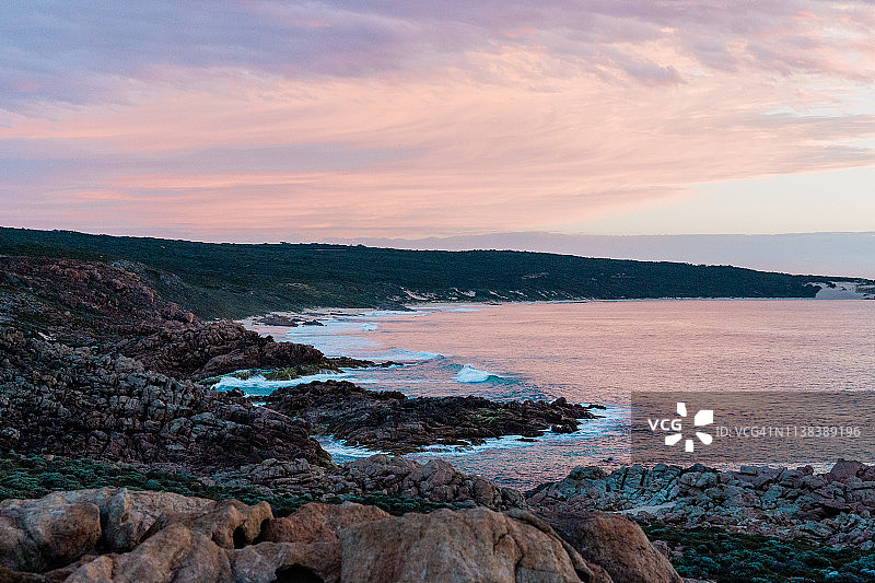 玛格丽特河海岸线图片素材