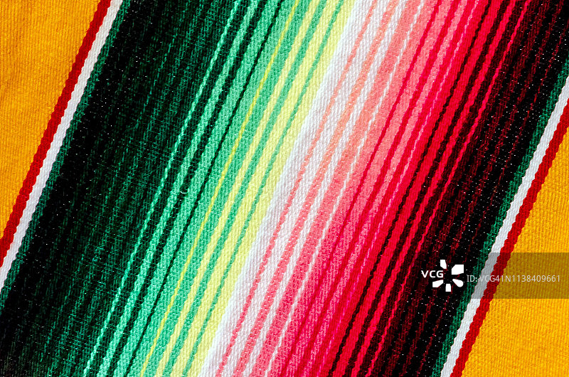 来自墨西哥北部的萨尔蒂约披毯图片素材