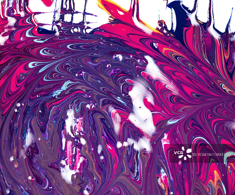 抽象多彩液体背景图片素材