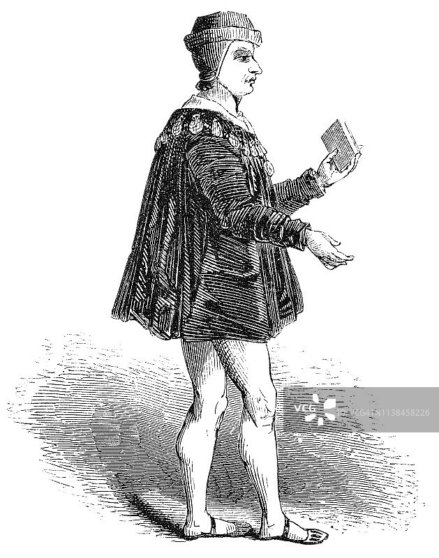 路易十一，法国国王（15世纪）图片素材