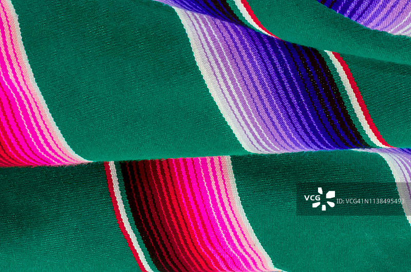 彩色墨西哥纺织品图片素材