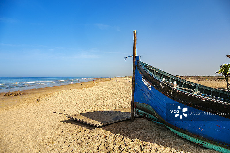 加的斯卡尼奥斯德梅卡的曼格塔海滩图片素材