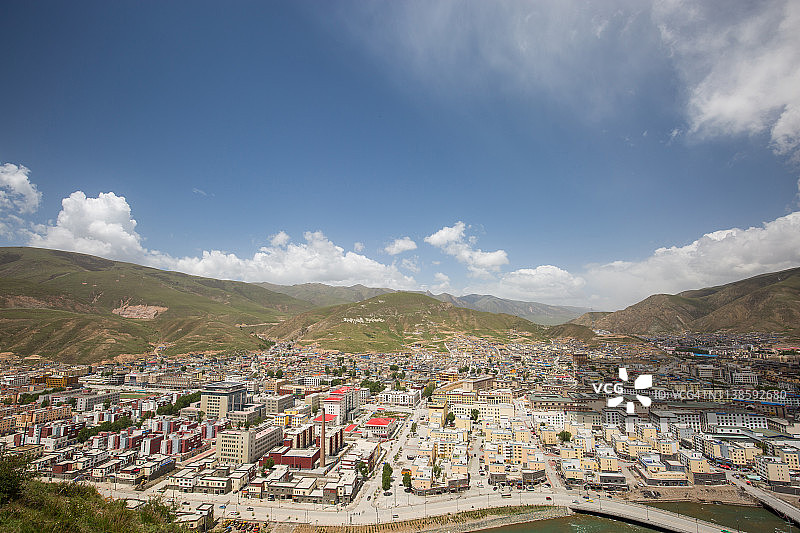 中国青海玉树市图片素材