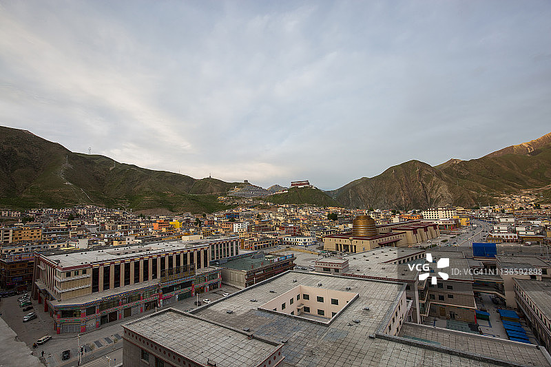 中国青海玉树市图片素材