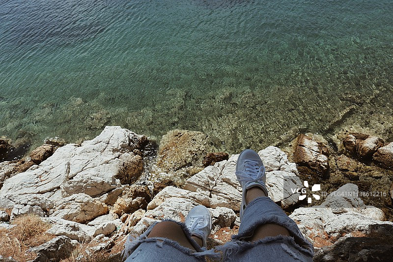 斯基亚索斯的海景图片素材