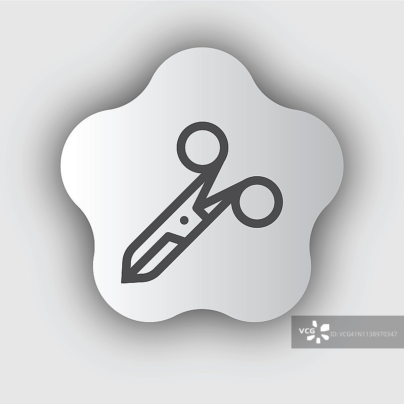 剪刀图标图片素材