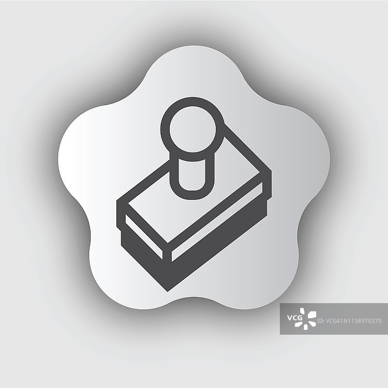 印章图标矢量素材图片素材