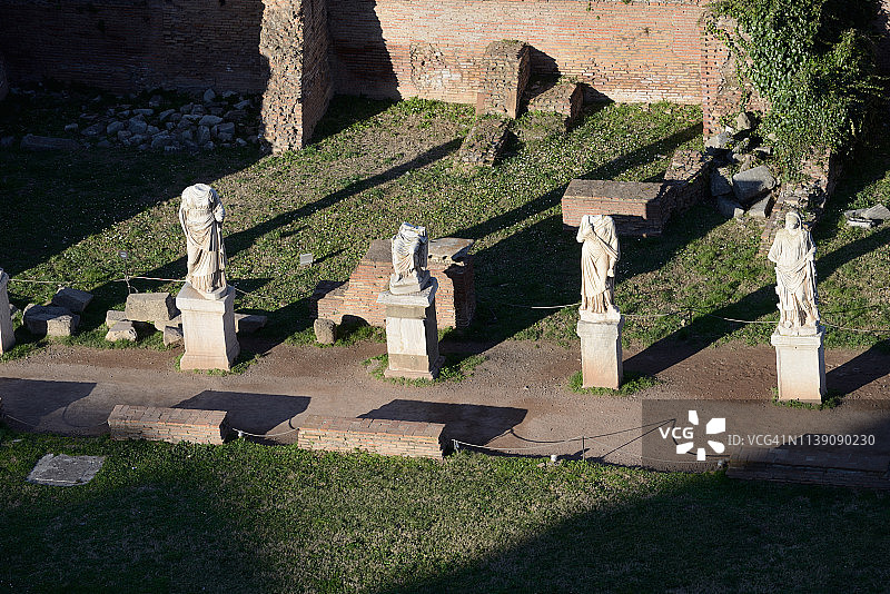 罗马广场灶神庙图片素材