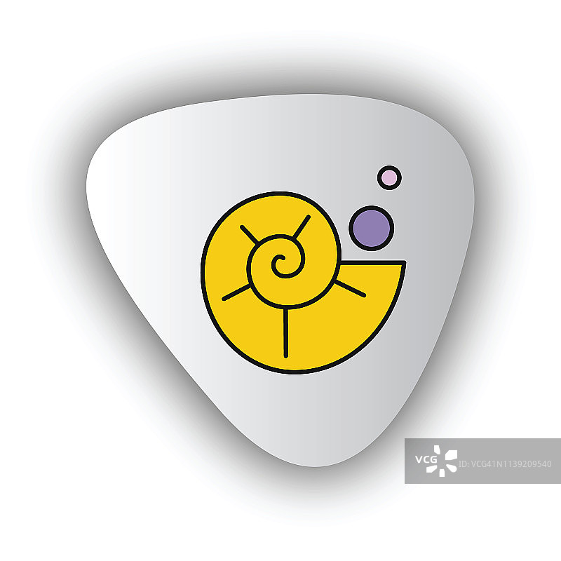 鹦鹉螺贝壳图片素材