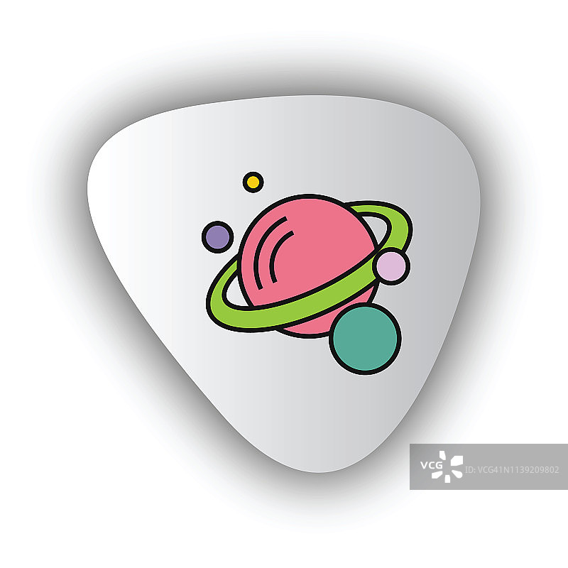 行星图标图片素材