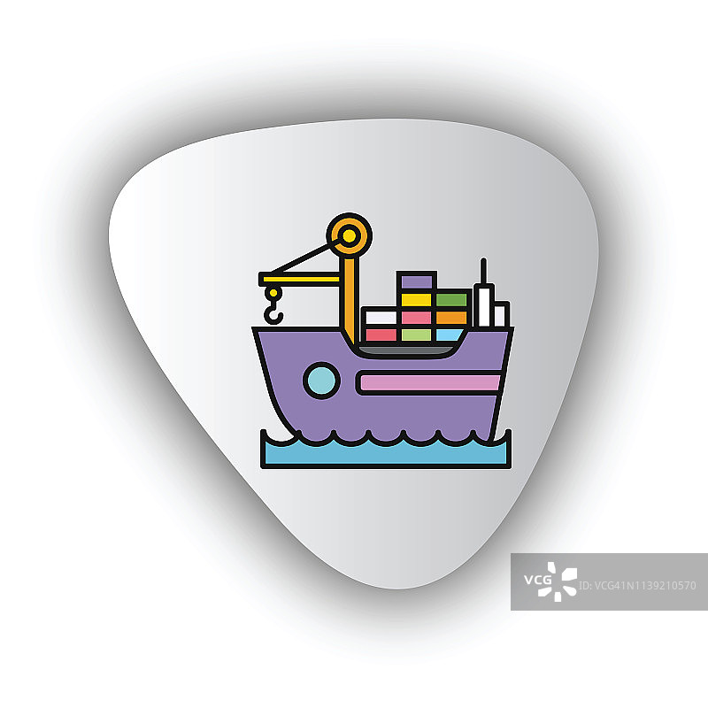 轮船和船只图标图片素材