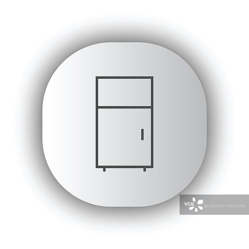 冰柜图标图片素材