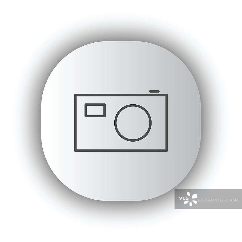 照片相机圆形图标图片素材