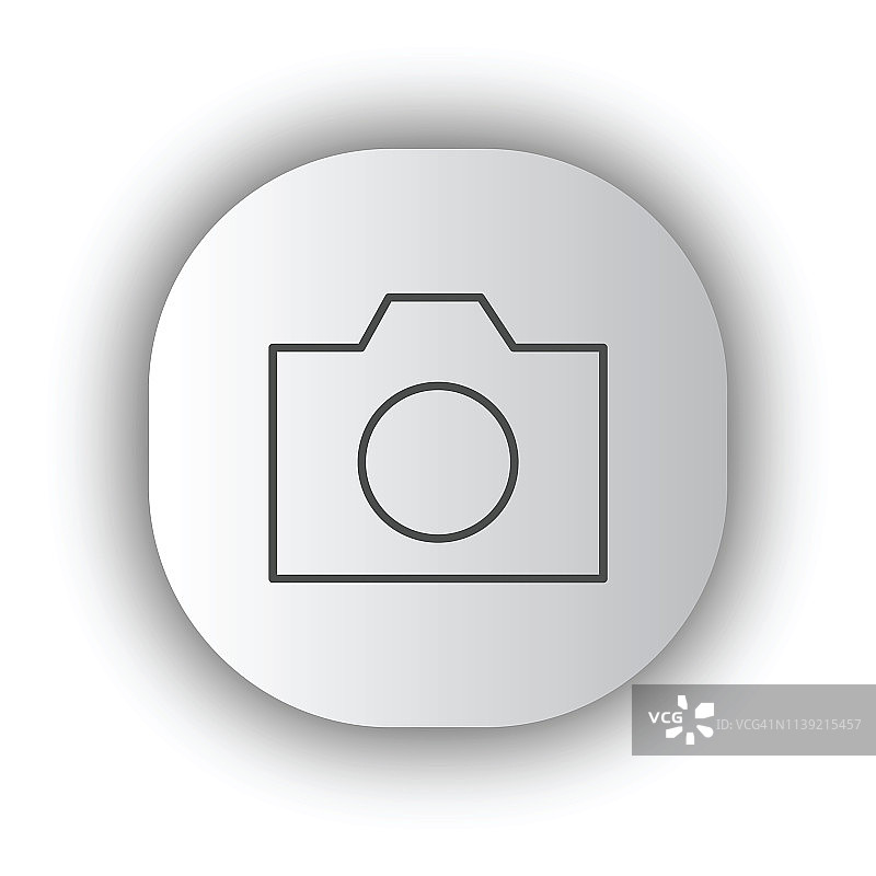 相机线条图标图片素材