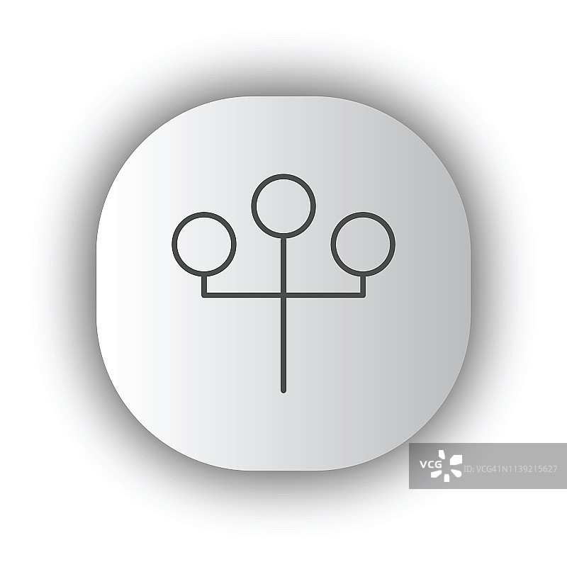 复古街灯图片素材