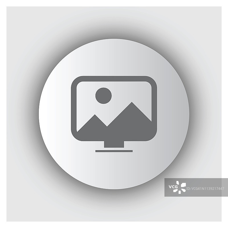 风景线稿图标图片素材