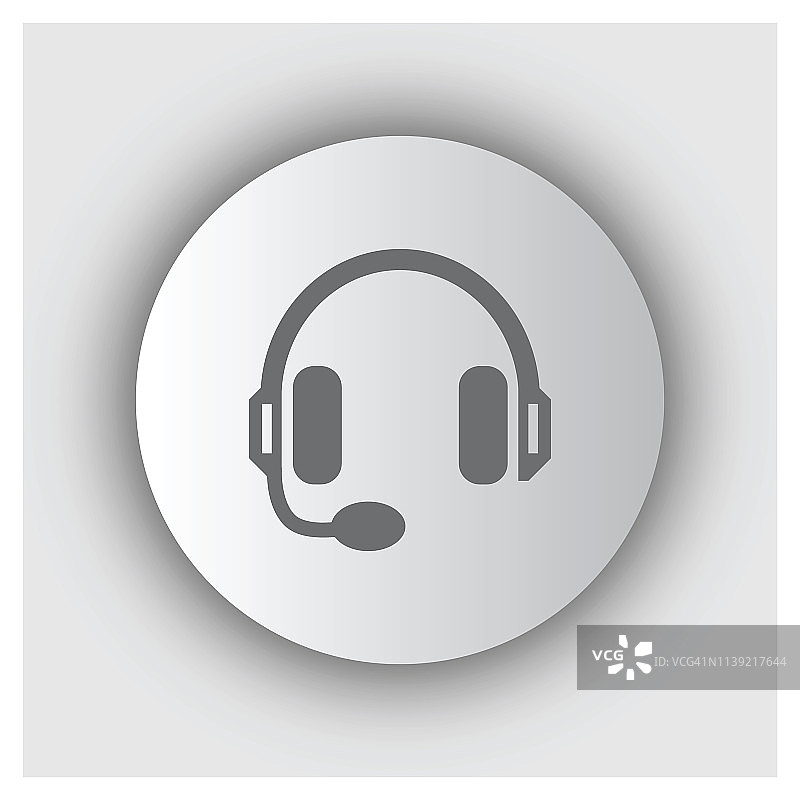 耳机矢量图图片素材