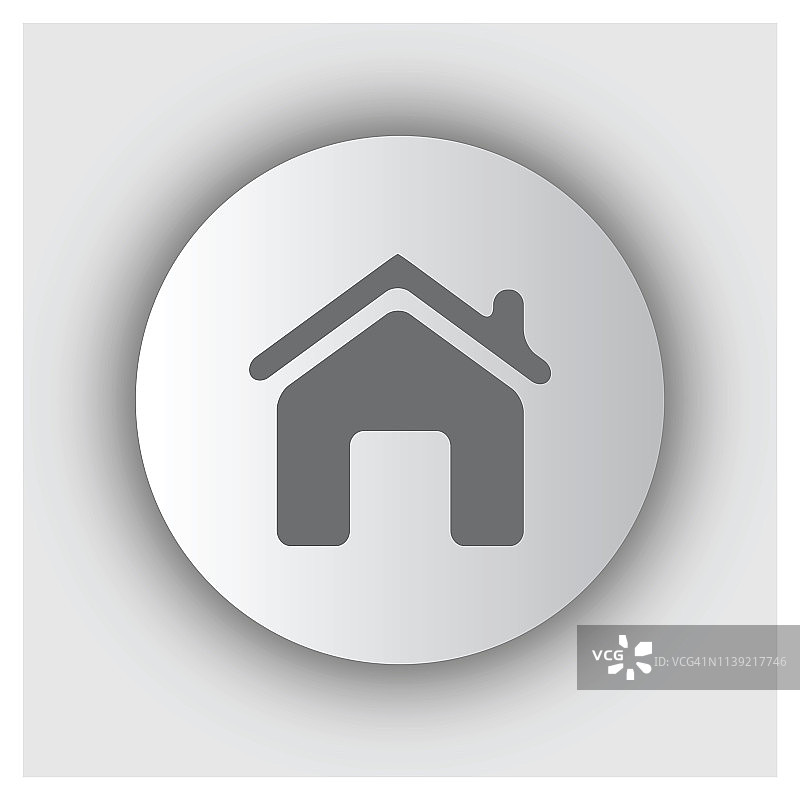 房屋符号矢量图标图片素材