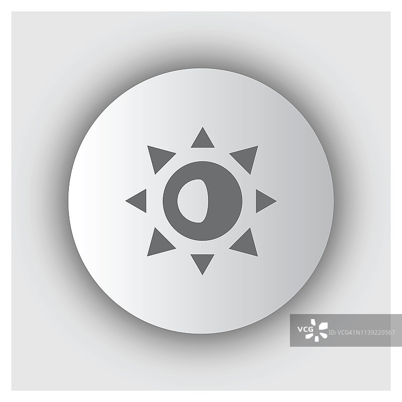 太阳扁平图形设计图标图片素材