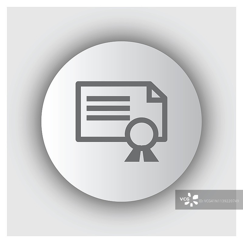 毕业证书图标图片素材