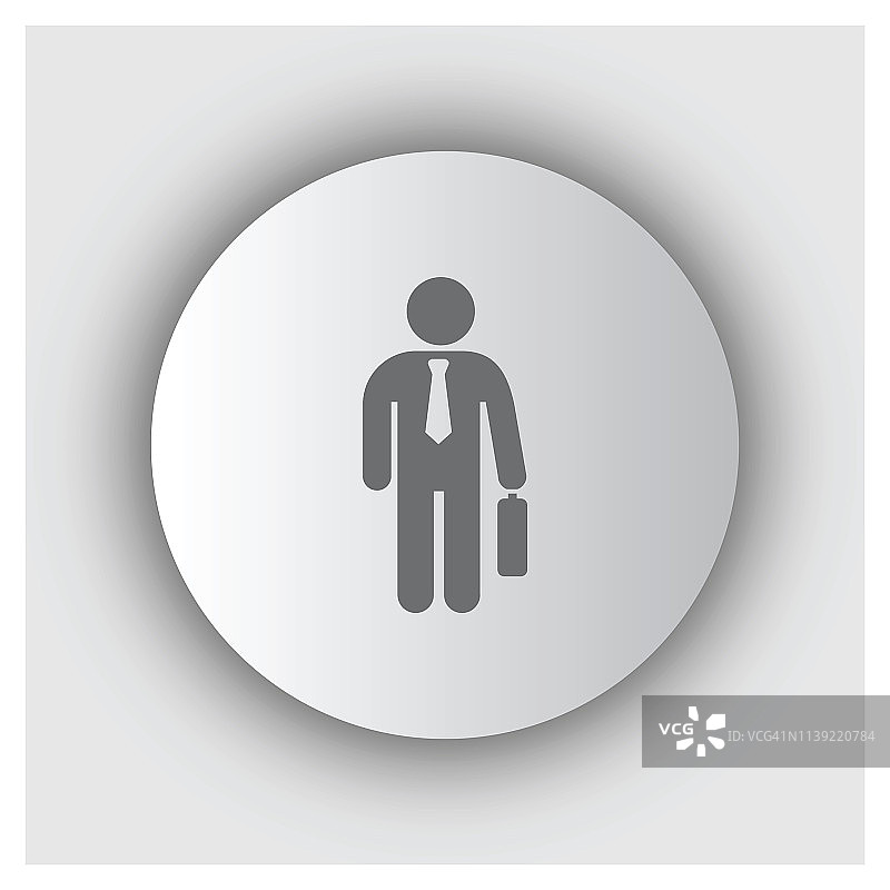 公文包简笔画图标扁平图形设计图片素材