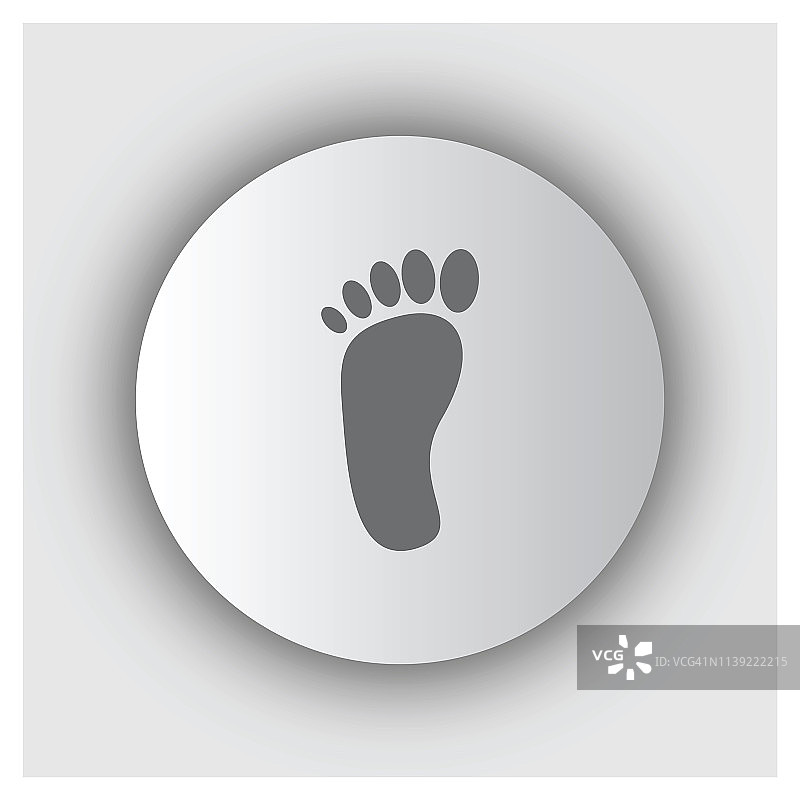 婴儿脚图标图片素材