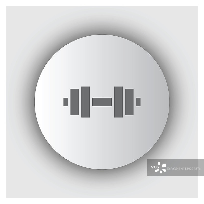 哑铃图标图片素材