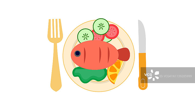 晚餐用鱼图片素材