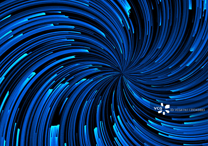 蓝色旋转漩涡背景图片素材
