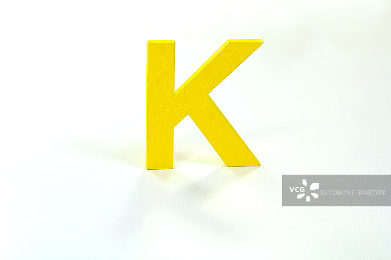大写字母K图片素材