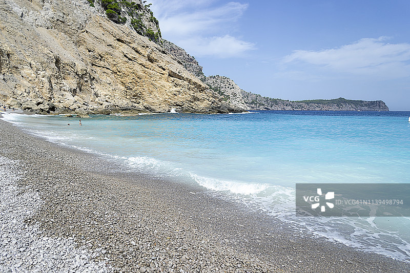 马略卡岛科尔拜克斯海滩图片素材