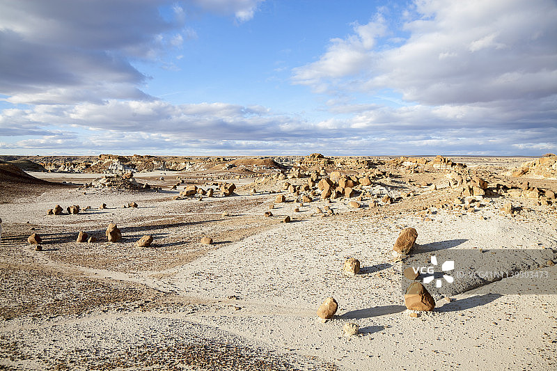 比斯蒂荒地冲积地图片素材