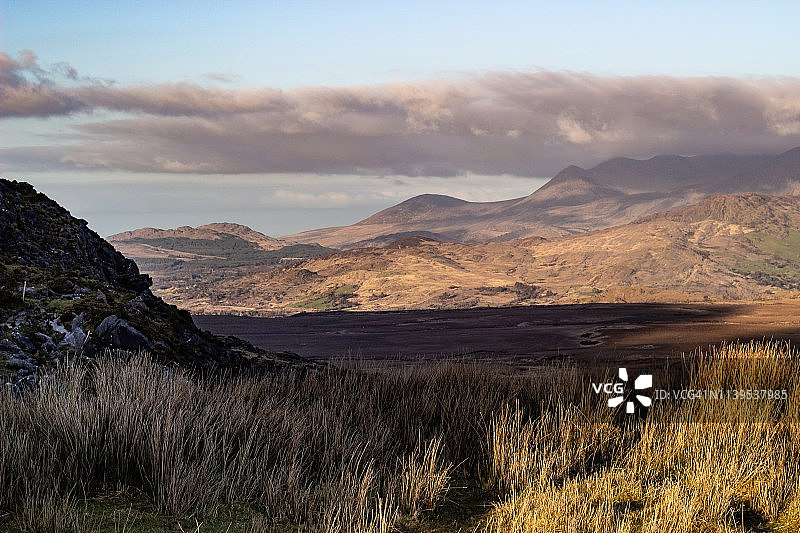 凯里环日落图片素材