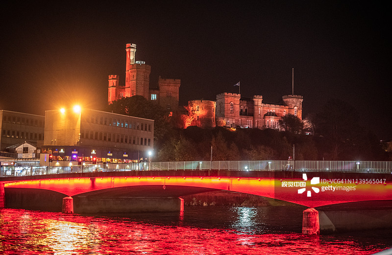 因弗内斯城堡图片素材