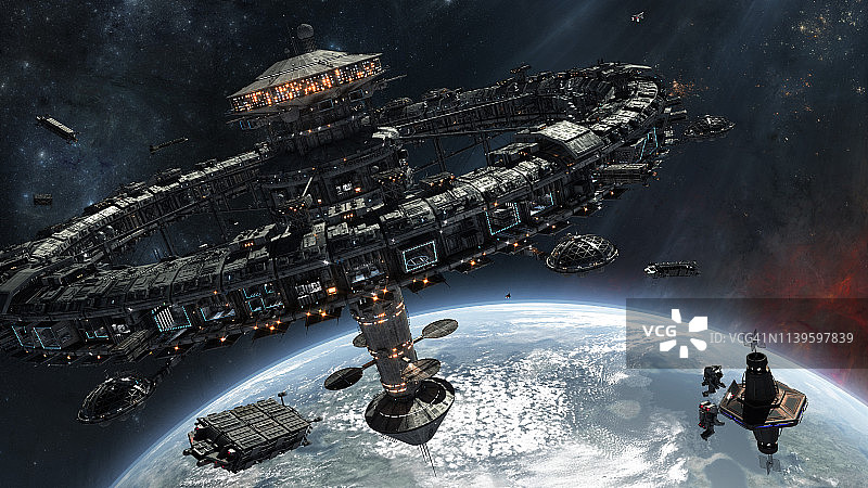 空间站图片素材