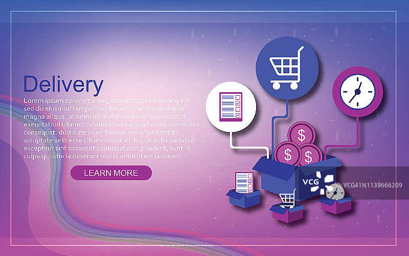 外卖插画图片素材