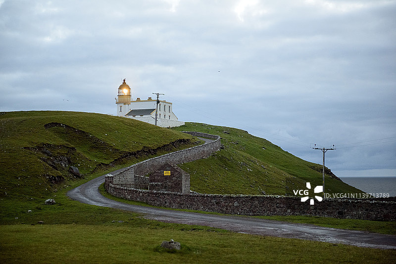 苏格兰斯托尔角灯塔图片素材