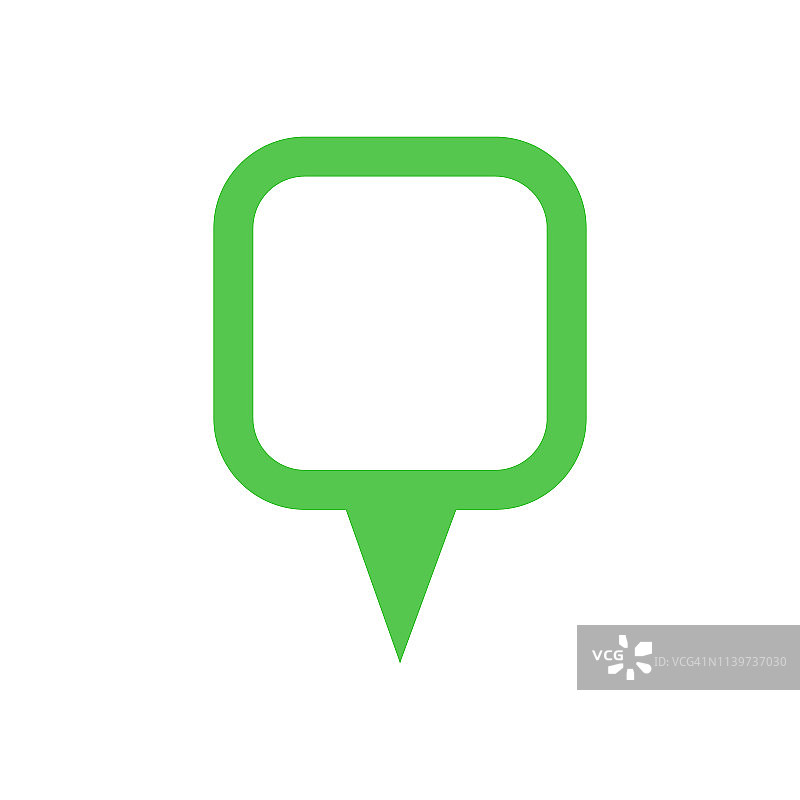 GPS路线定位图标 - 插画图片素材