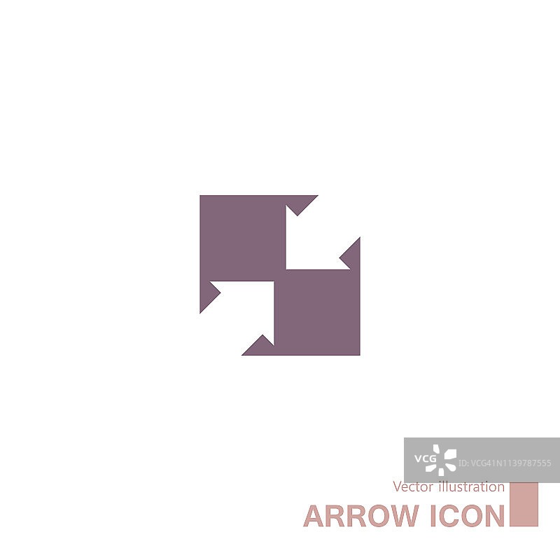 抽象箭头符号设计图片素材