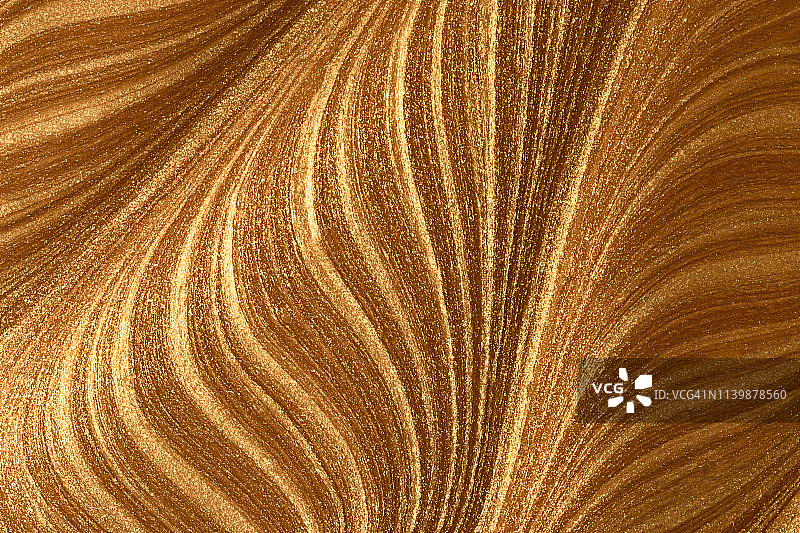 混合金色颜料图片素材